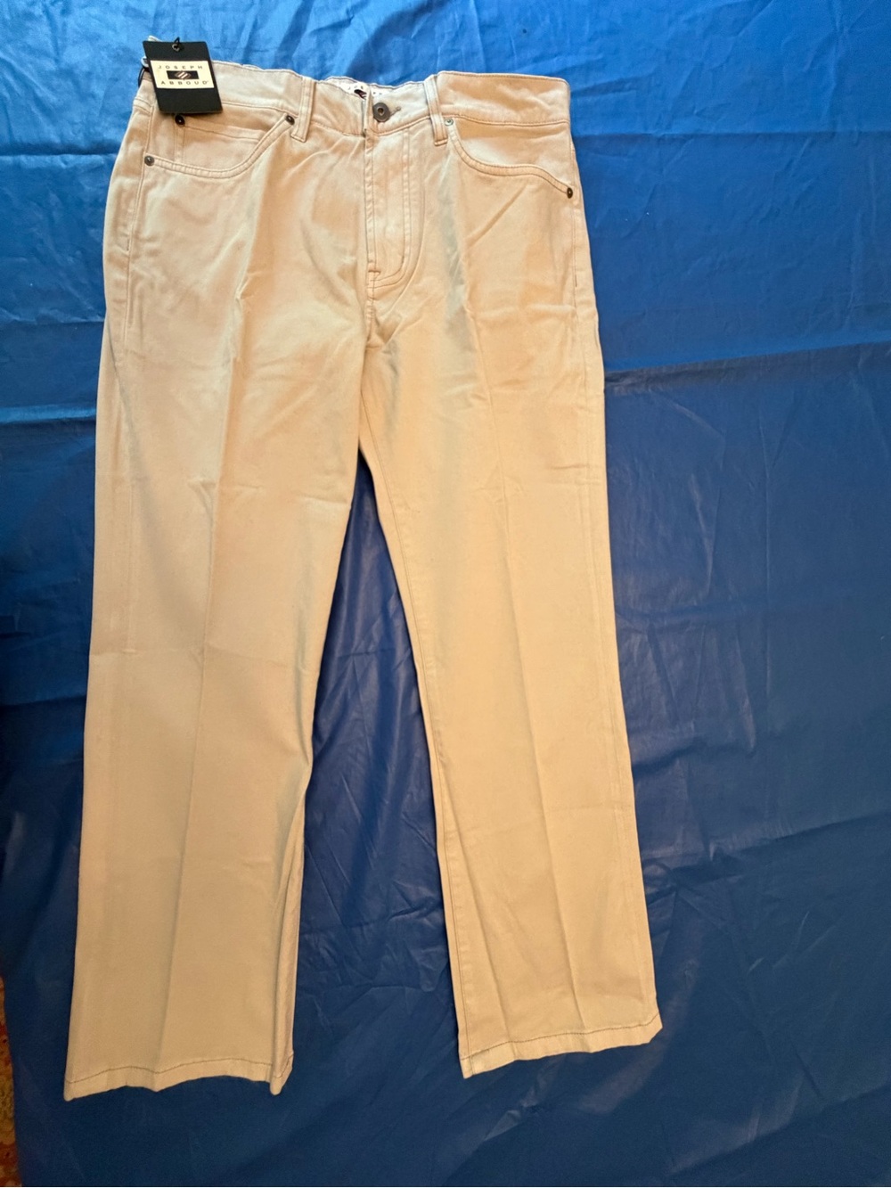 Joseph Abboud Beige Straight-Leg Chinos NWT 35’x 29” inseam